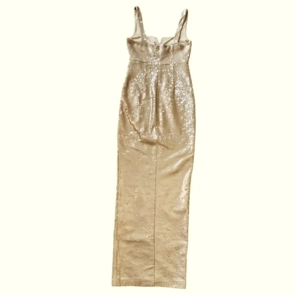 LIKELY‎ MINEO GOWN GOLD 4